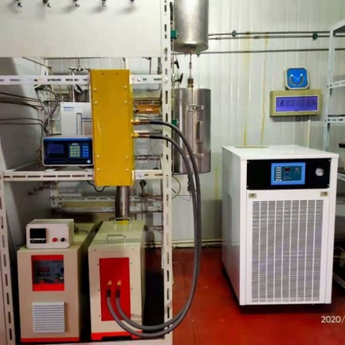 Constant temperature heating intermediate frequency furnace for reaction kettle in university laboratory